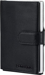 Samsonite Alu Fit SLG - Portofel, 10,2 cm, negru (negru) Portofel Barbati Naty Shop Negru 10,2 cm