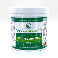 Special Ingredients Crackle Crystals Crackle 500g Cea mai înaltă calitate, fără OMG, ideal pentru prăjituri, dulciuri și înghețată Pasta de zahar Naty Shop 500 G (1 pachet)