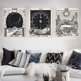 Tapiserie alishomtll tarot set soare luna stele Casa - Accesorii si Decoratiuni Naty Shop Set de tarot-1