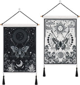 Tapiserie betylifoy bucati tapiserii mici paiete soare luna Casa - Accesorii si Decoratiuni Naty Shop Eclipsă lunară