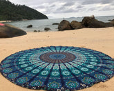 Tapiserie india prosop plaja rotund mandala hippielarge indian Casa - Accesorii si Decoratiuni Naty Shop Default Title