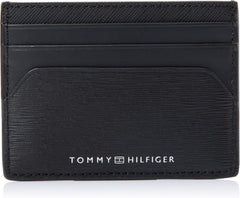 Tommy Hilfiger Men TH PLAQUE CC HOLDER, negru, o mărime Portofel Barbati Naty Shop Titlu implicit