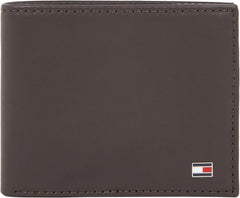 Tommy Hilfiger portofel pentru bărbați Eton Mini Small Portofel Barbati Naty Shop Maro