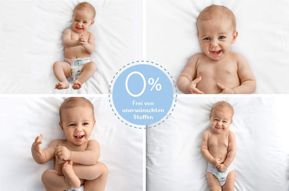 Plenky pro novorozence 1 krabice se zásobou