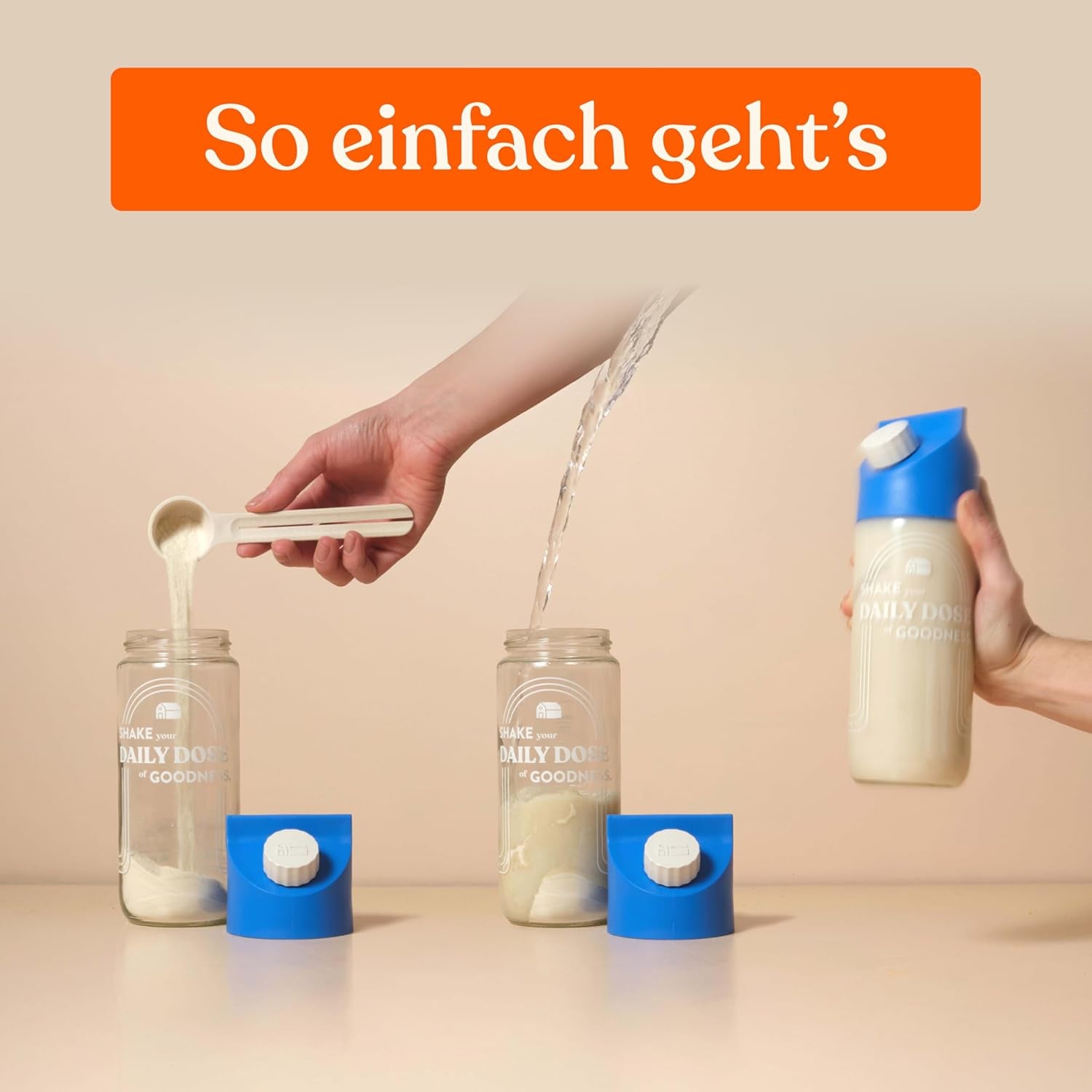 Blue Farm Barista Oat Base für bis zu zu 8L zum selbermischen – Bio Haferdrink Barista Edition – Milchalternative ohne Zusatzstoffe und Zuckerzusatz – Vegan und Glutenfrei – 90% weniger Verpackungmüll