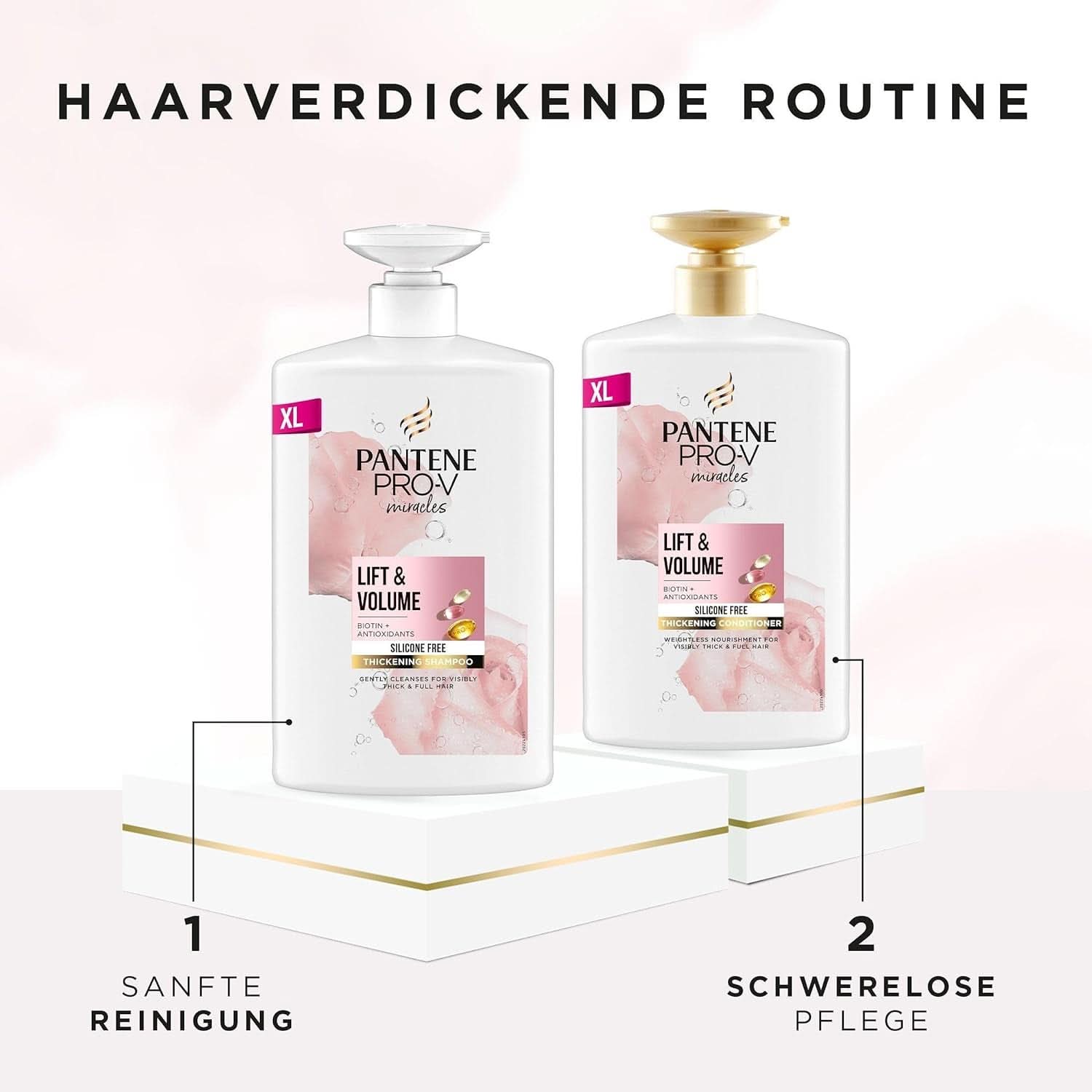 Pantene Pro-V Miracles Lift'N'Volume, XXL, 1 litr Naty Shop sprcha a vana