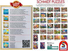 Schmidt Spiele 58324 Svět zvířat, skládačka 1000 dílků Puzzle Naty Shop