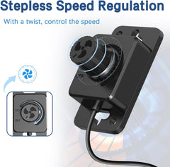 Aygrochy 200mm 70W nastavitelný potrubní ventilátor EC motor Odsávací ventilátor pro vytápění, chlazení, posilovače, pěstební stany, hydroponii, domácnost, ventilaci a výfukový ventilátor.