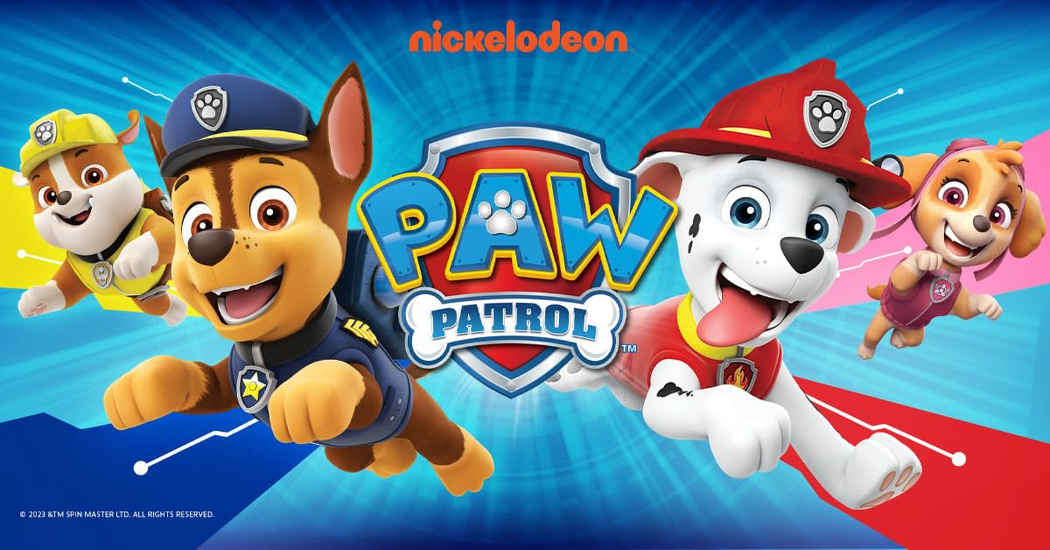 RUF X Paw Patrol Muffin Backmischung Mit Erdbeer-Geschmack, Für 12 Paw Patrol Muffins, Inkl.16 Oblaten-Auflegern Und Pawsome Muffin-Förmchen, 1 X 394G Naty Shop