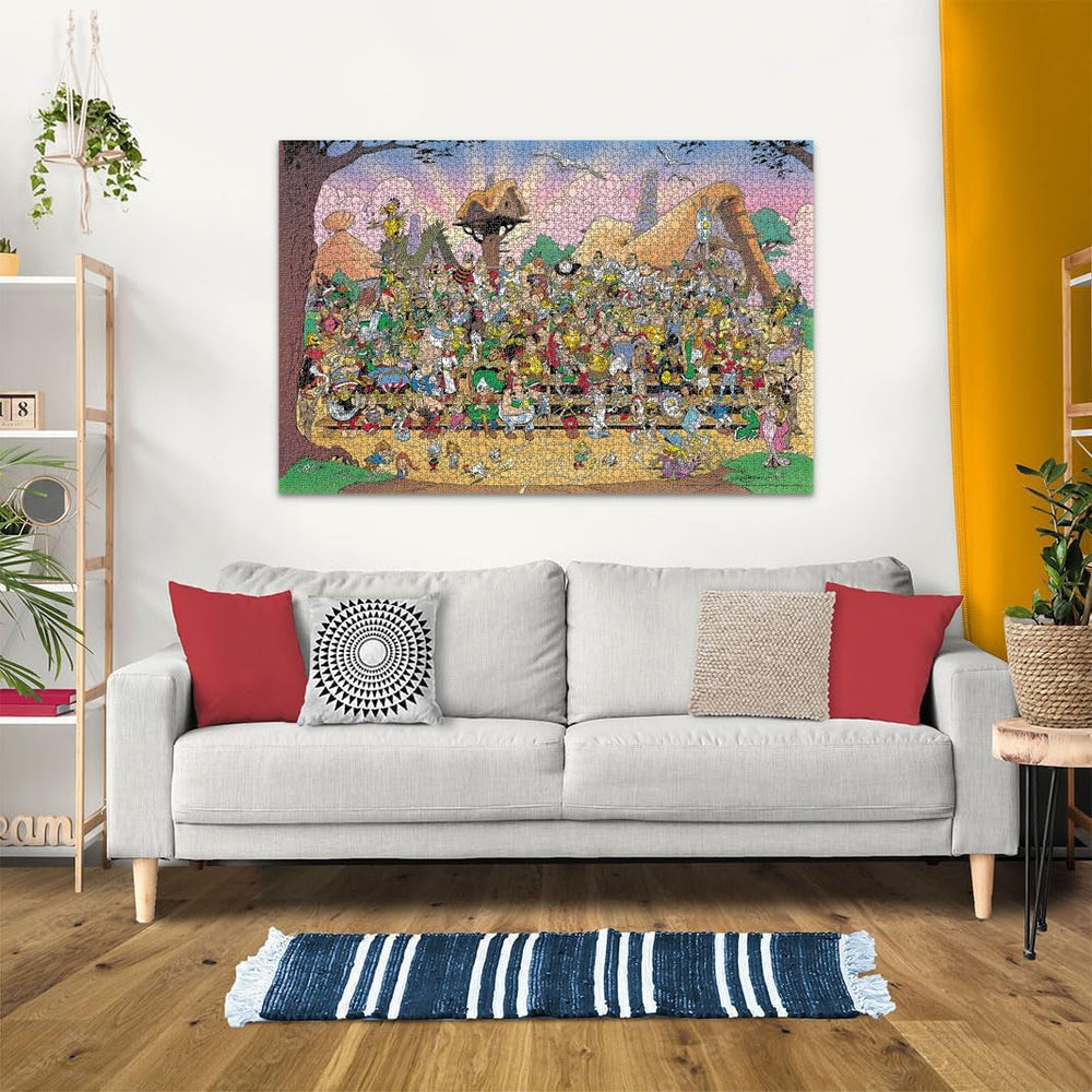 Ravensburger - Puzzle pentru adulți - Puzzle 3000 piese - Universul Asterix - Adulți și copii de la 14 ani - Puzzle de înaltă calitate fabricat în Europa - Personaje de benzi desenate - 14981 Puzzle Naty Shop