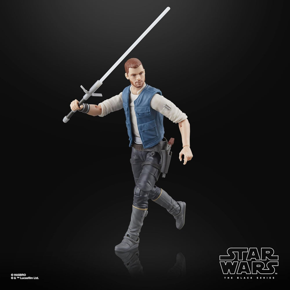 Star Wars Černá série Cal Kestis, Turgle & Skoova Stev, Star Wars Jedi: Survivor Sběratelské akční figurky (Měřítko 15 cm) Akční figurky Naty Shop