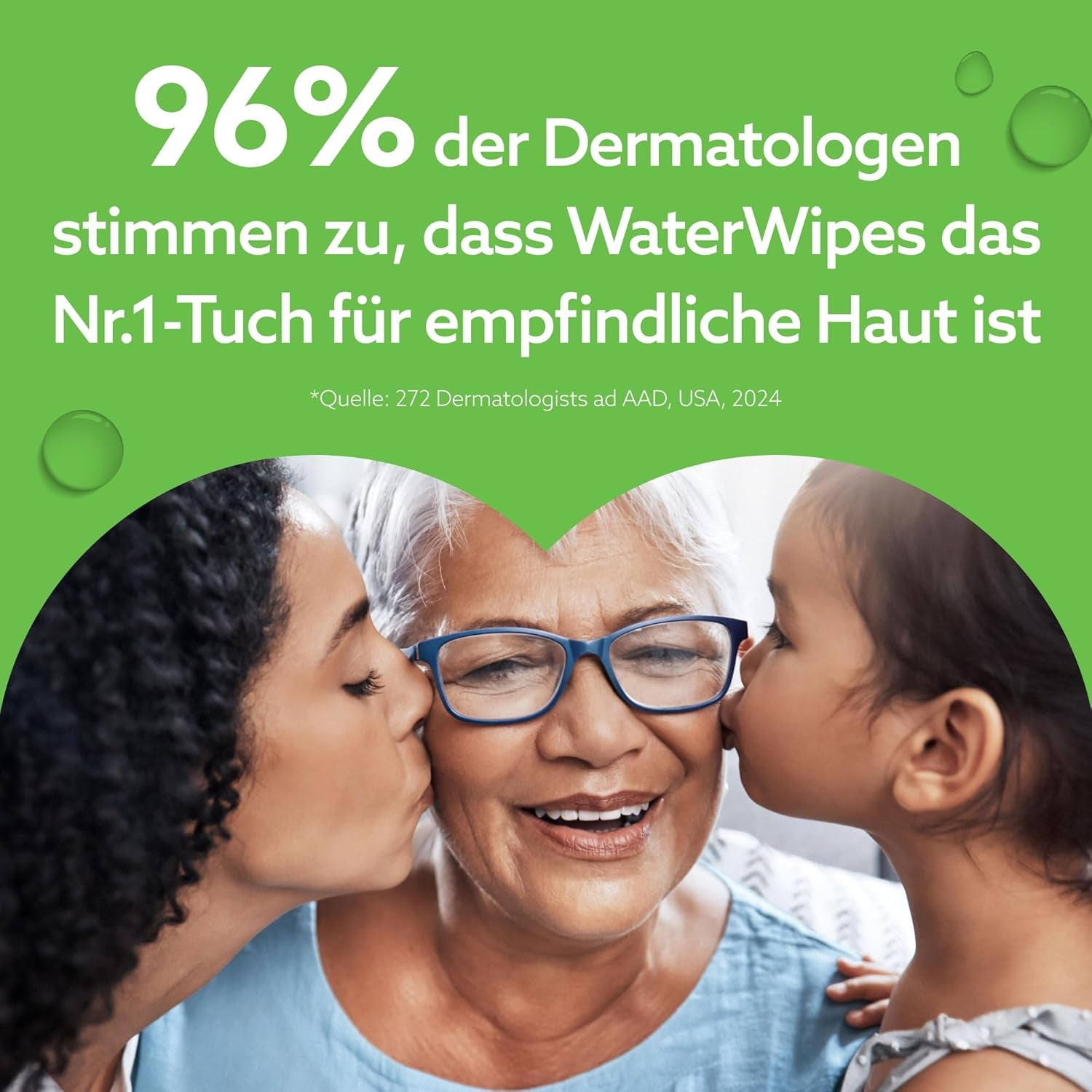 WaterWipes Sensitive+ Hydrating Boost vlhčené ubrousky, hydratační ubrousky, 360 kusů (6 balení), 3v1 čistí, pečují, hydratují, 99% voda z Aloe Vera, neparfémované dětské ubrousky