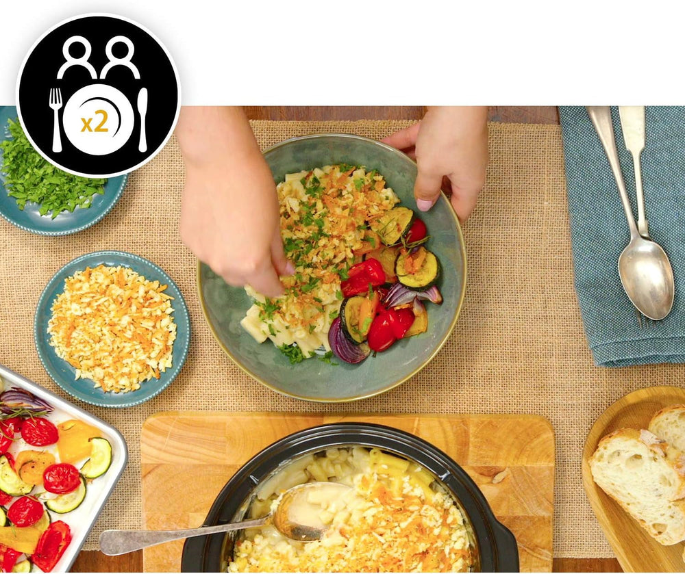 Pomalý hrnec digitální Crockpot, funkce udržování teploty, 2,4 litru (1-2 osoby) Pomalý hrnec Naty Shop