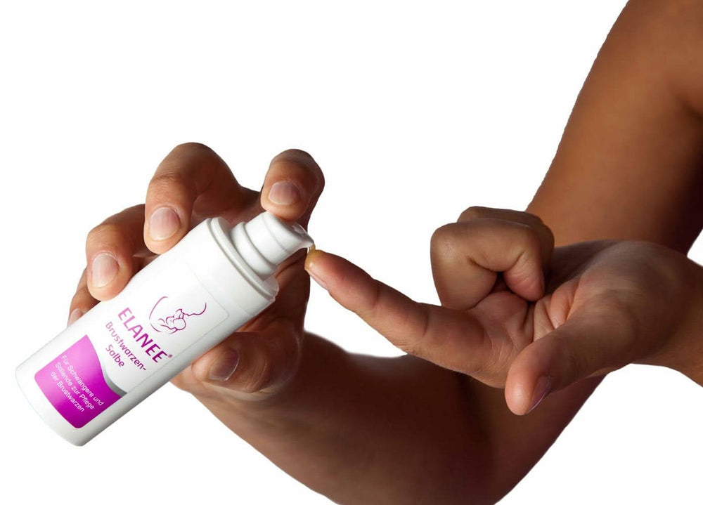 ELANEE Brustwarzensalbe Im Spender (30 ml) - Pflegt Rissige Und Wunde Brustwarzen Vor Allem Während Der Stillzeit (402-00) Příslušenství Jídlo a kojení Bebe Naty Shop