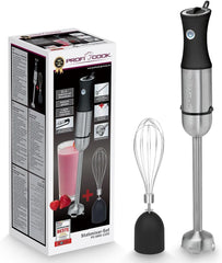 Proficook® 2v1 stojanový mixér & Schneebesen | Stabmixer 1000 Watt Für Mixen, Zerkleinern & Pürieren | Smoothie Maker M. Langem Mixstab | Pürierstab M. Edelstahlgehäuse & Soft Touch-Griff | PC-SMS 1220 Matka a dítě Naty Shop Xxl-Stabmixer-Set Inkl. Schneebesen Pc-Sms 1220