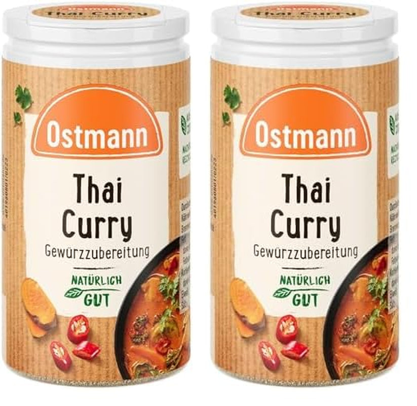 Ostmann Gewürze - Thai Curry Gewürzzubereitung | Nachfüllbare & recyklovatelné balení | 40 g v Der Streudose