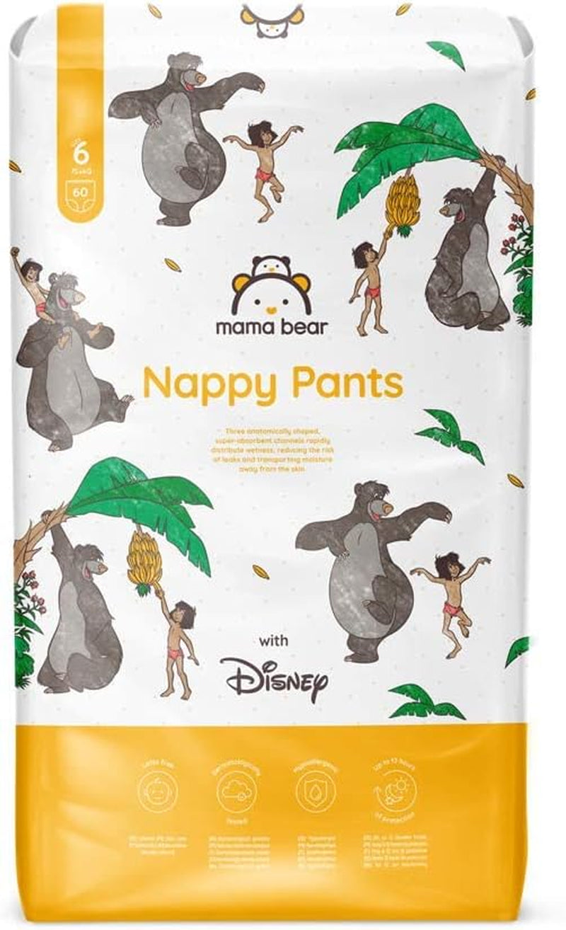 Značka Amazon: Mama Bear Disney Plenky, velikost 5 (12-17 kg) – měsíční krabička, bílá, 140 kusů (2 balení po 70)