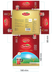 Ceai Selen Gold Label Ceai negru 100 pliculețe