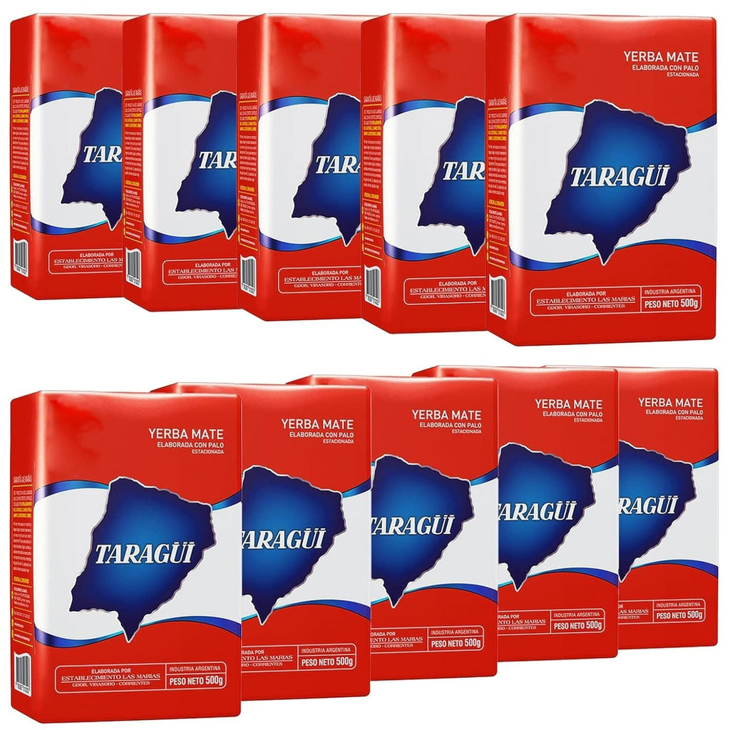 Ceai Taragui Yerba Mate Elaborada Con Palo 1 kg | Ceai mate din Argentina - Perioada de maturare este de 12 luni | Băutură detoxifiantă și energizantă