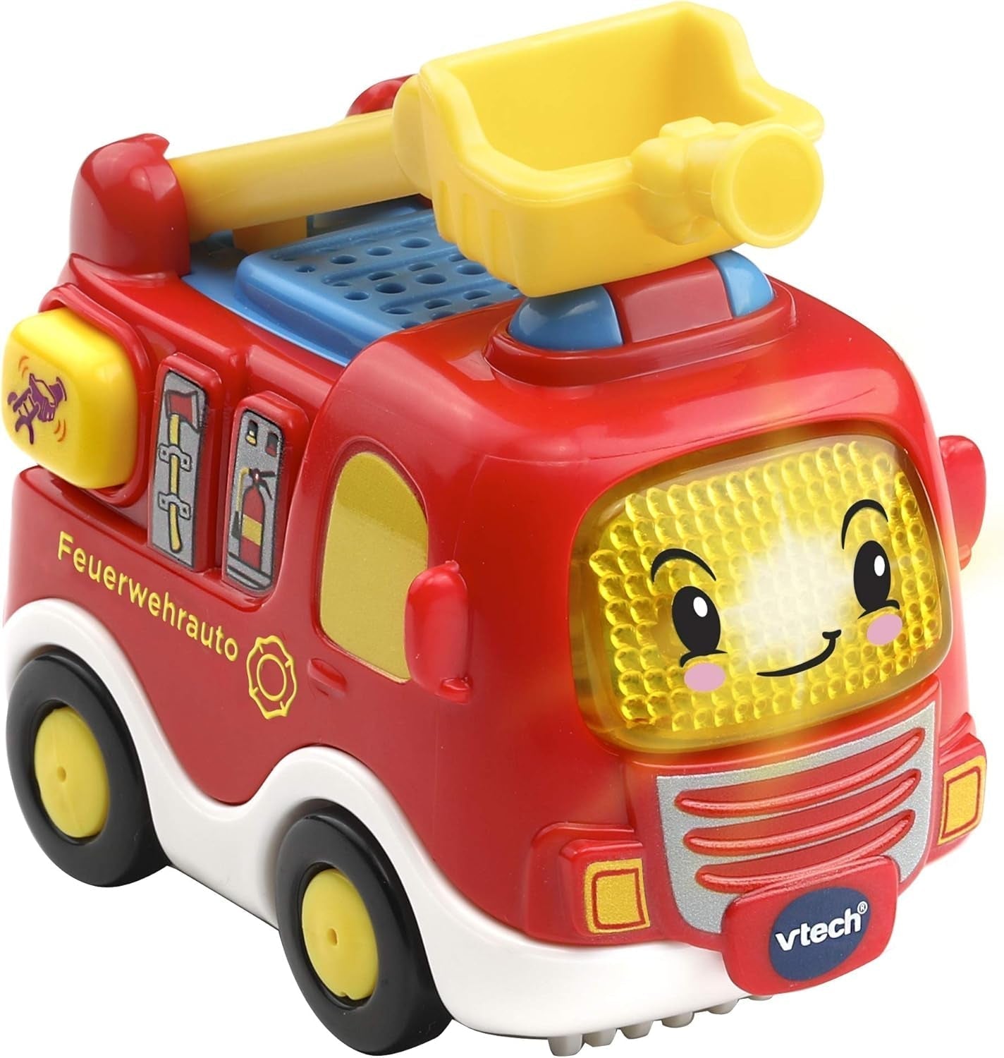 Vtech TUT TUT Baby Flitzer - Garaj de parcare, colorat, 66.6 x 75.3 x 45.1 cm & TUT TUT Baby Flitzer - Mașină de pompieri - mașină de jucărie cu muzică, buton luminos, propoziții și sunete interesante Jucarii Bebe Naty Shop