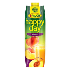 Rauch Happy Day Peach | Z plodů dozrálých na slunci | 6 x 1 litr, Tetra Prisma Nealkoholické nápoje Naty Shop