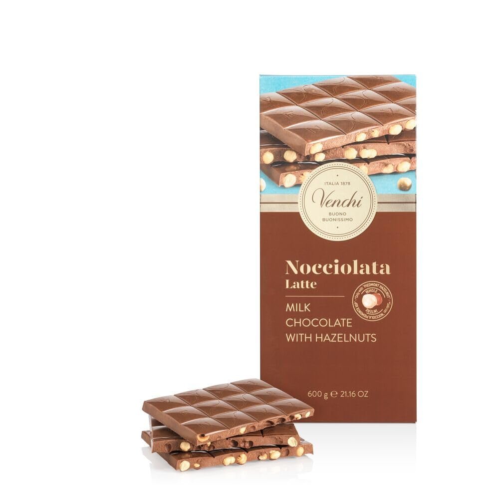 Venchi - Maxi tyčinka z bílé čokolády, solená, 600 g, bez lepku, bez umělých barviv a bez konzervantů