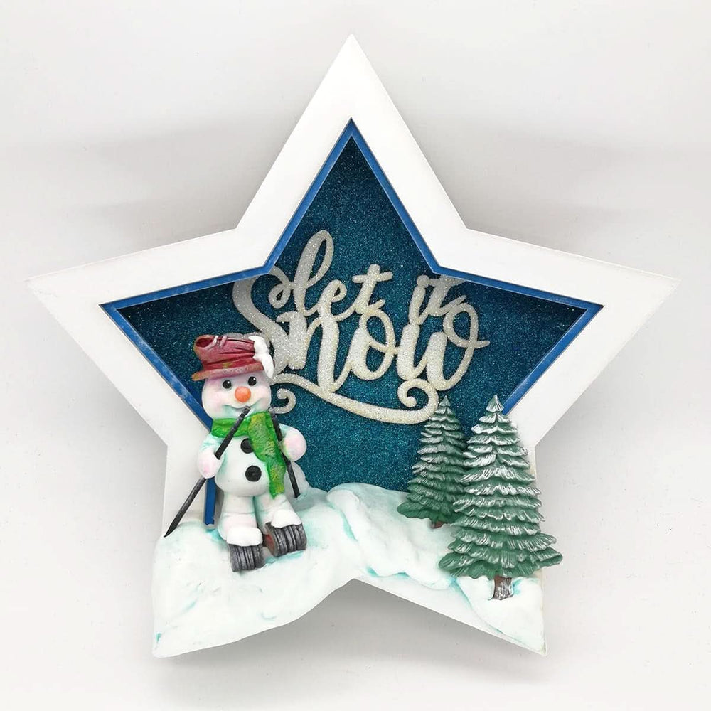 Katy Sue, silikonová forma, Snowman Kitchen Naty Shop