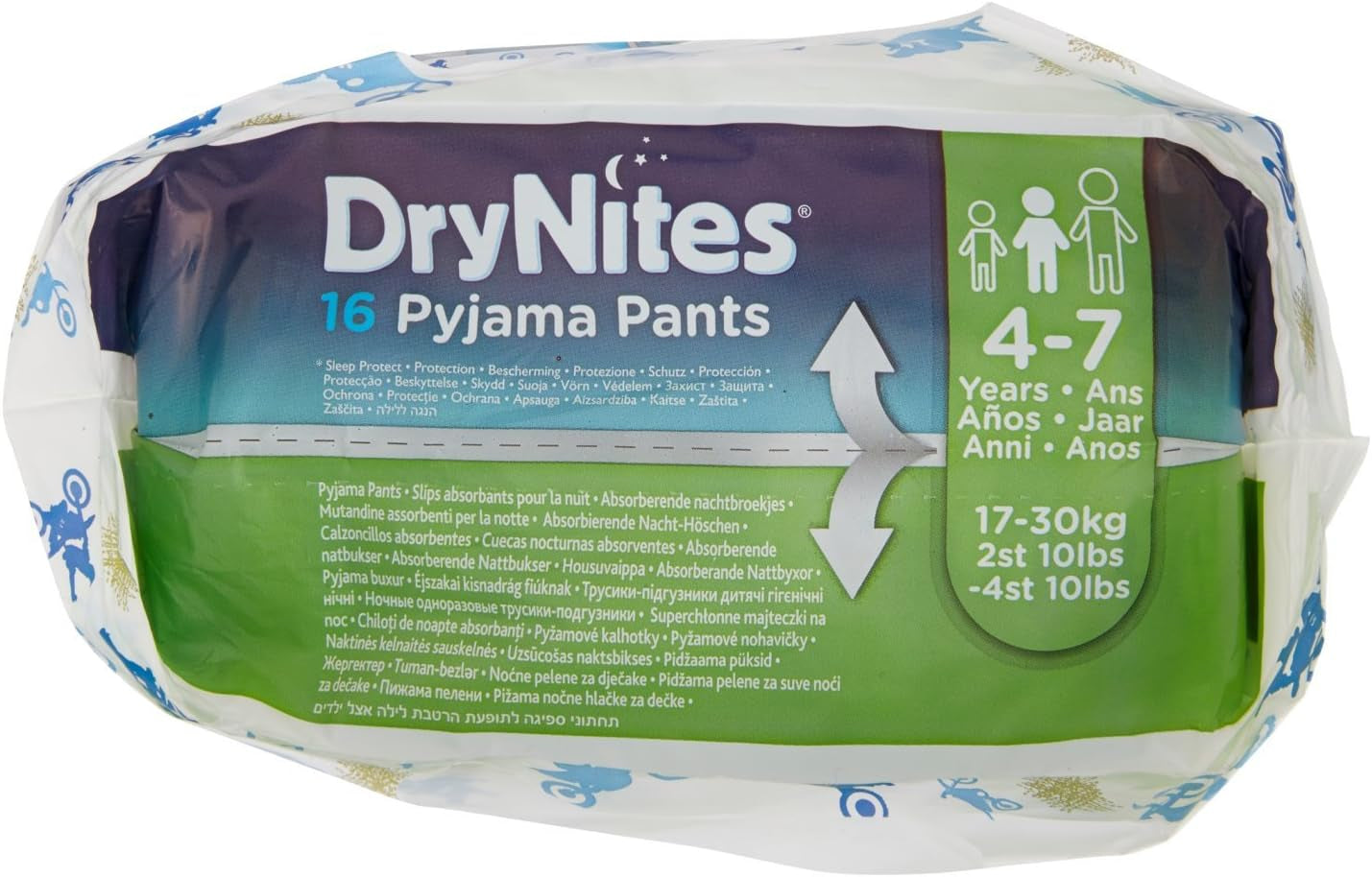 Pleny Huggies Jumbo Boy 17-30 kg, 16 kusů