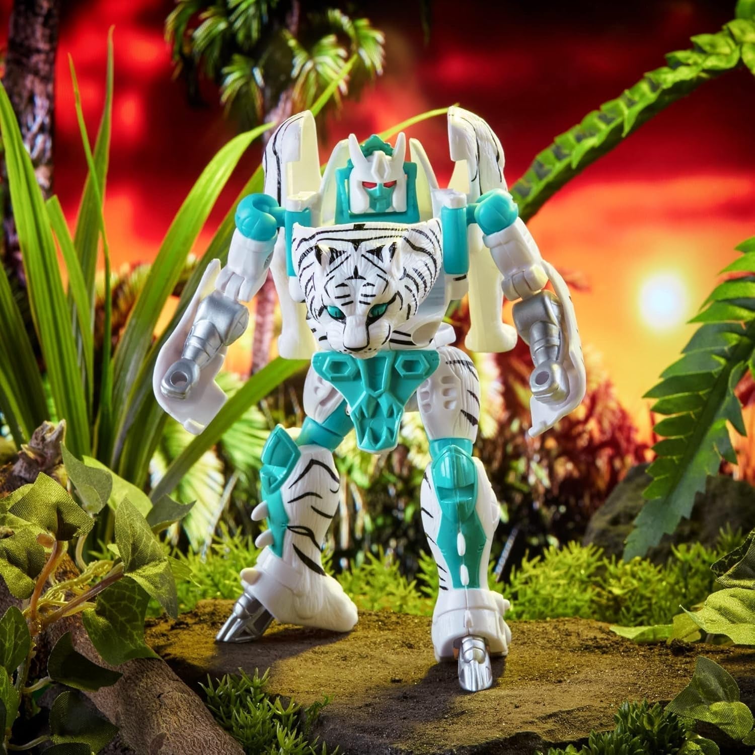 Transformers Toy Vintage Beast Wars, Tigatron Action Figure To Collect (12.5 Cm), pentru adulți și copii 8+, F4225, Multi, mărime unică Action figures Naty Shop