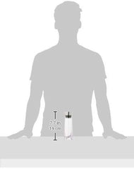 blomus -MACCHIATO- Set zahăr și frișcă din sticlă, capacitate 180 ml, capac din oțel inoxidabil, pentru ceai și cafea, manoperă de înaltă calitate, aspect exclusivist (Î / L / A: 17 x 5,4 x 5,4 cm, Transparent, 63510)