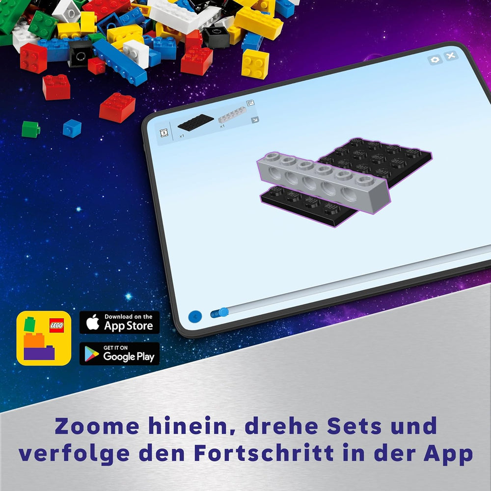 LEGO City Raumschiff, Weltraum-Spielzeug s raketoplánem pro děti v Baen, Jungen und Mädchen ab 6 Jahren, Set s astronautem-figurka 60430