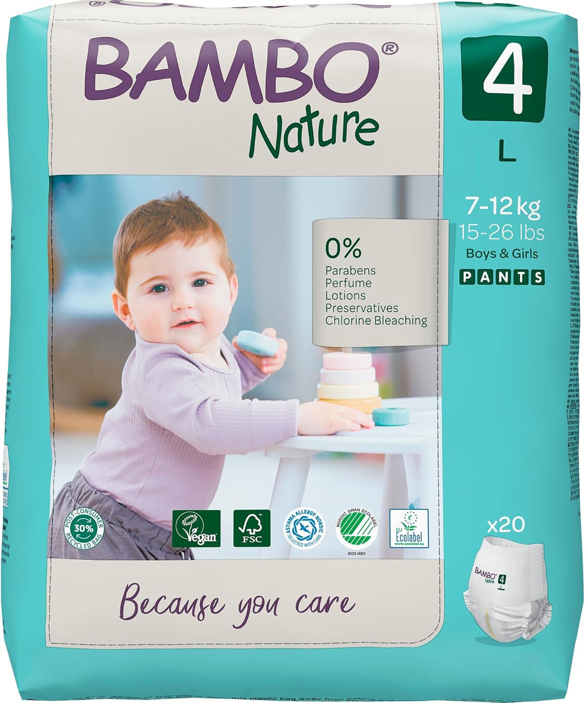 Tepláky Bambo Nature Premium