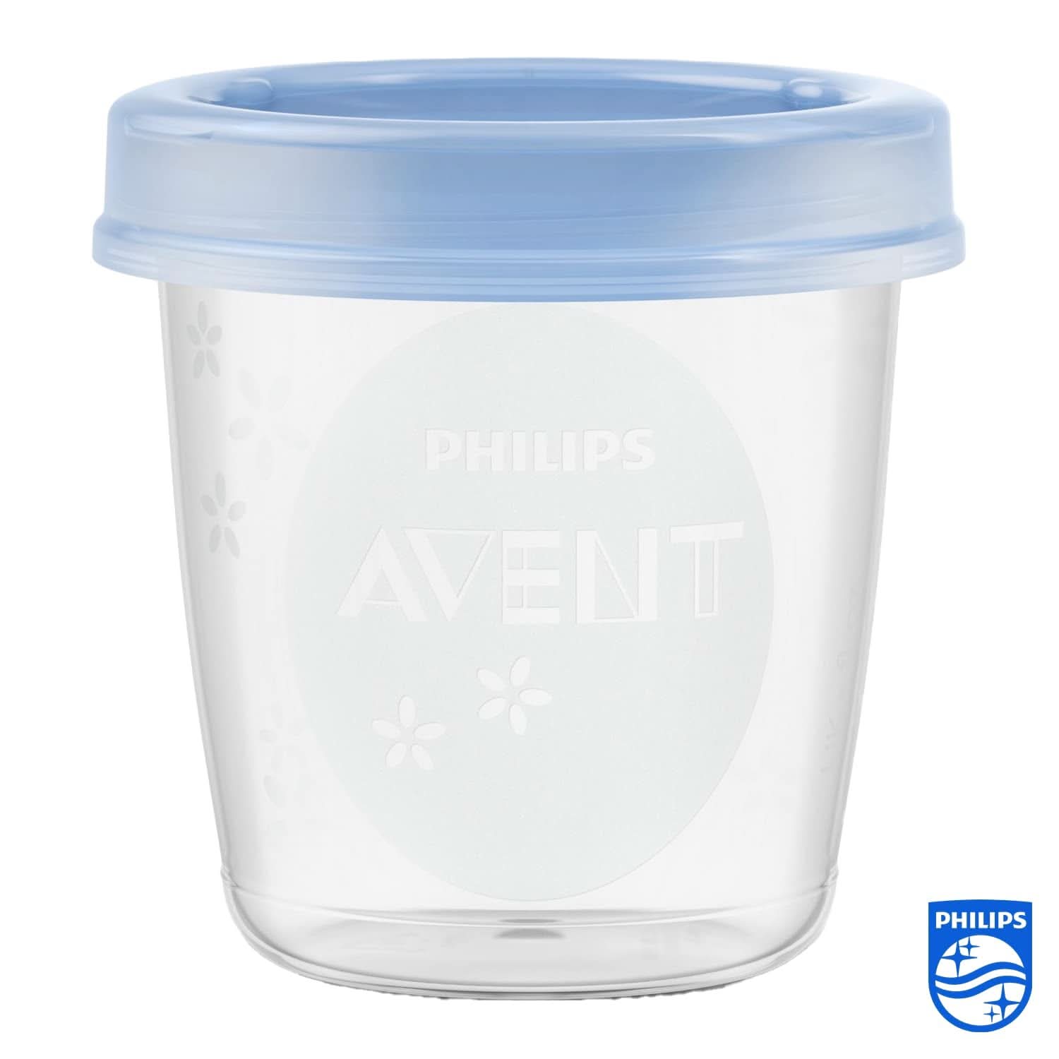 Philips AVENT SCF619/05 Skladování Becher Für Muttermilch, Becher Inkluzivní Deckel Příslušenství Jídlo a kojení Bebe Naty Shop