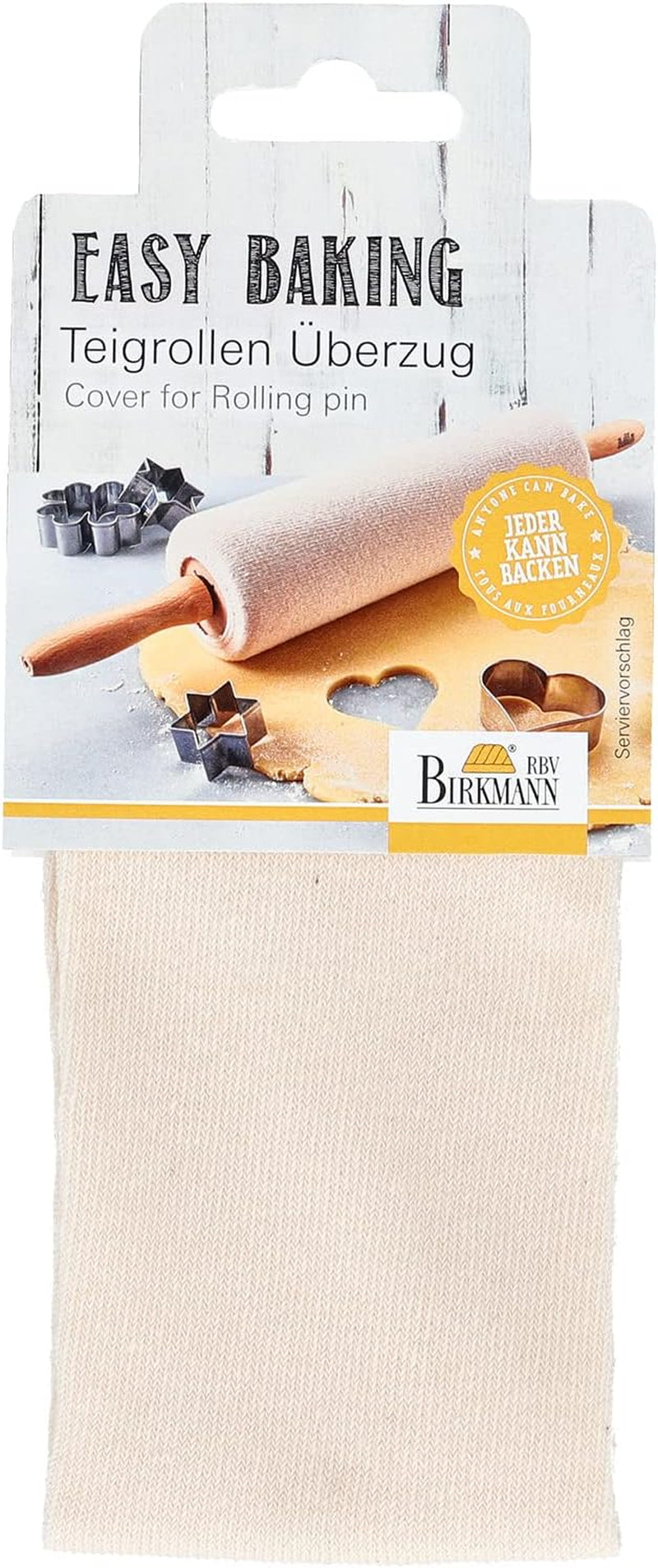 Birkmann, Teigrollenbezug, Easy Baking, Baumwolle, lze prát na 30°C