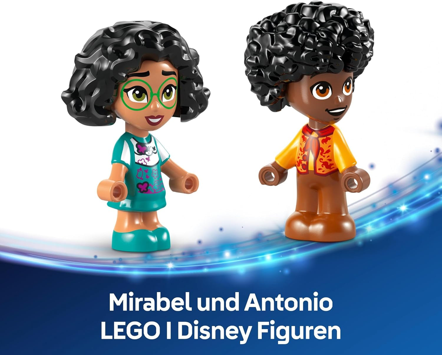 LEGO Ç€ Disney Encanto Mini House, stavebnice pro dívky od 5 let, fantasy hračka a stavebnice s panenkami Mirabel a Antonio Mini, figurkou Kapybary a klíčem 43261 Stavebnice Besuche den LEGO-Store