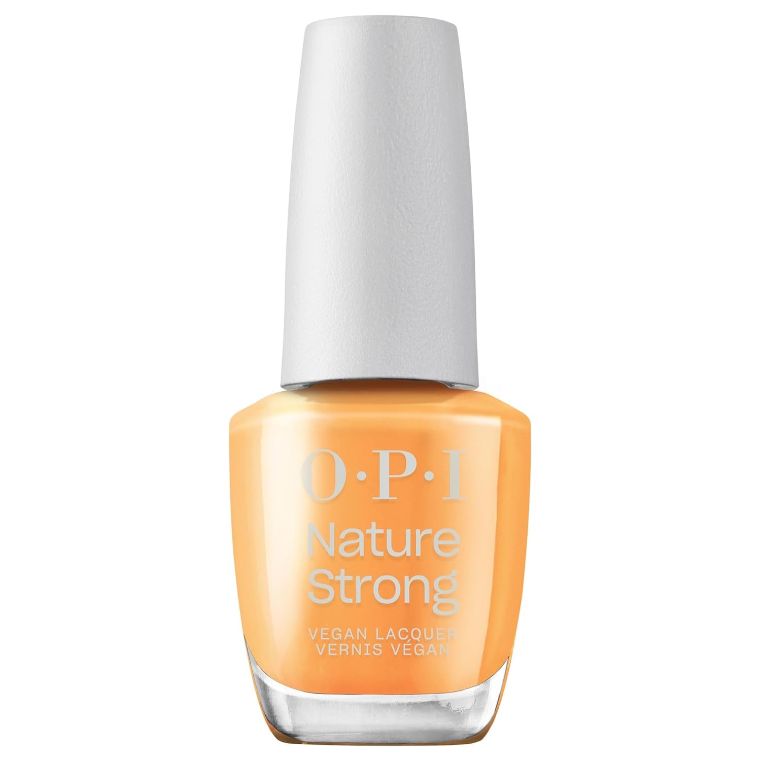 OPI Nature Strong Red and Orange Shades - dlouhotrvající lak na nehty s inovativním veganským složením s přírodními přísadami - pro zářivé nehty