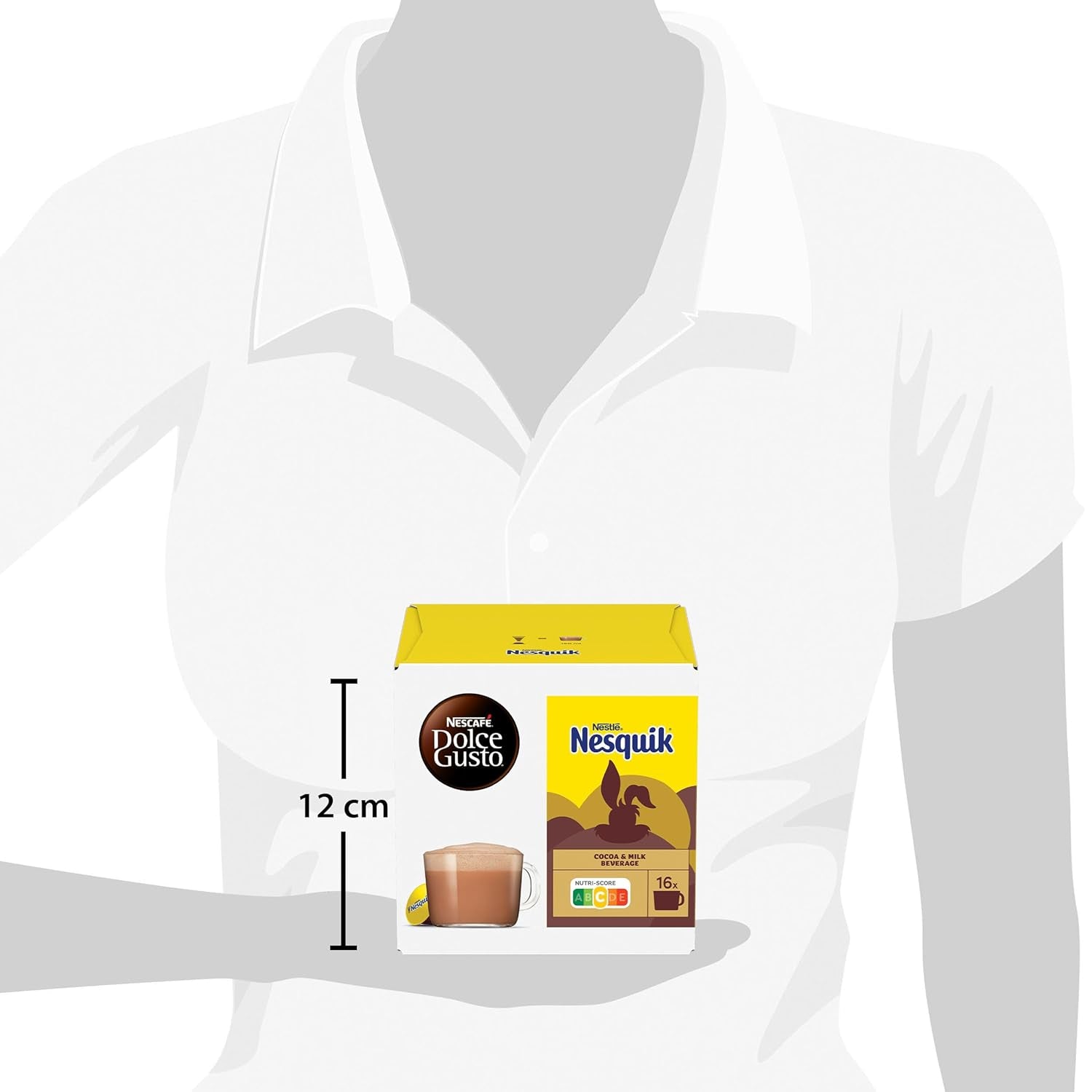 NESCAFÉ DOLCE GUSTO NESQUIK Kakaokapseln 3er Pack (3 x 16 Kapseln)