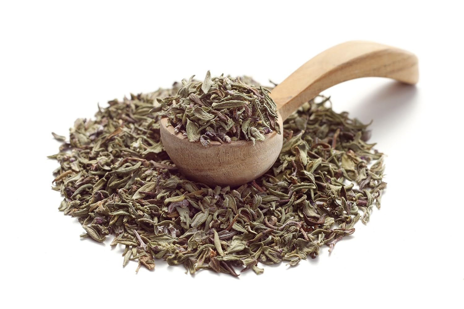 Ankerkraut Tymián, gerebelt, středomořské Gewürz, 30g v Korkenglas