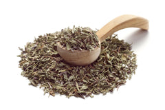 Ankerkraut Tymián, gerebelt, středomořské Gewürz, 30g v Korkenglas