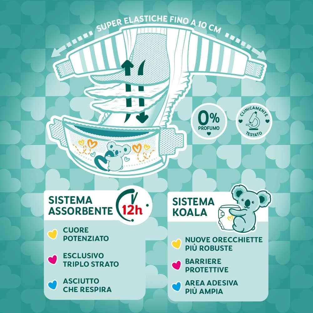 Pampers Baby Dry Junior, 176 scutece, mărimea 5 (11-25 kg) Mama si Copilul Naty Shop