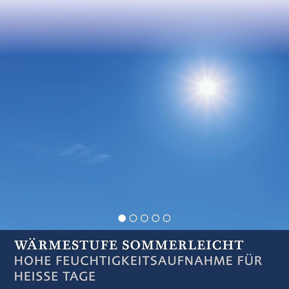 Billerbeck Vanessa Superlight přikrývka - letní přikrývka - 155 X 220 Cm - bavlněná přikrývka, chladivá přikrývka, lehká letní přikrývka - 100% bavlna, bílá Přikrývky a přikrývky Naty Shop