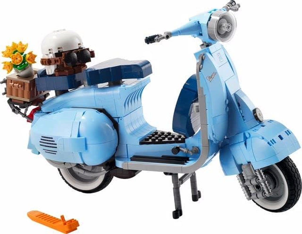 LEGO Icons Vespa 125, sestavitelný model motocyklu, historický italský skútr, modelová sada pro dospělé, výstavní kousek jako dekorace pokoje, dárky pro ženy a muže 10298 stavebnic Besuche den LEGO-Store