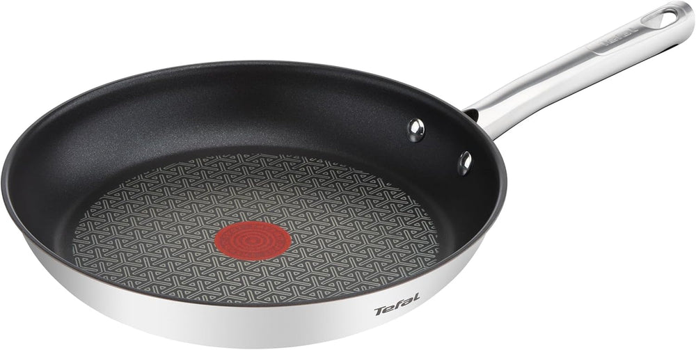 Tefal Duetto, indicator de temperatură Thermo-Spot Oale si Tigai Naty Shop 32 Cm