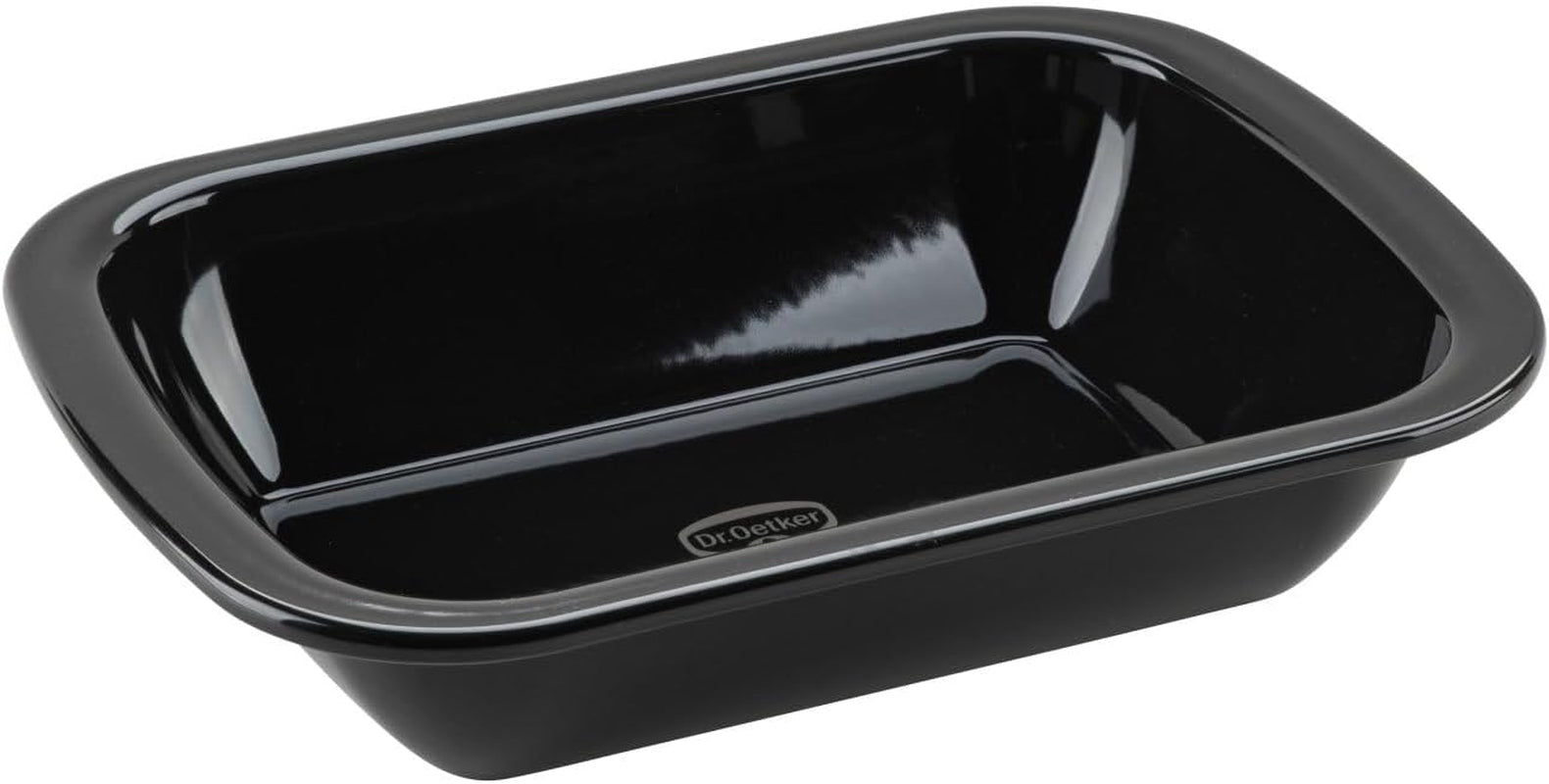 Oetker Back-Idee Kreativ Dessert- Und Auflaufform Aus Emaille, 39,5 X 28 X 6,5 Cm – Hitzebeständig Bis 400°C, Schnittfest, Kratzfest, Induktionsgeeignet, Schwarz Formy a plechy na pečení Naty Shop Cm 28 X 21
