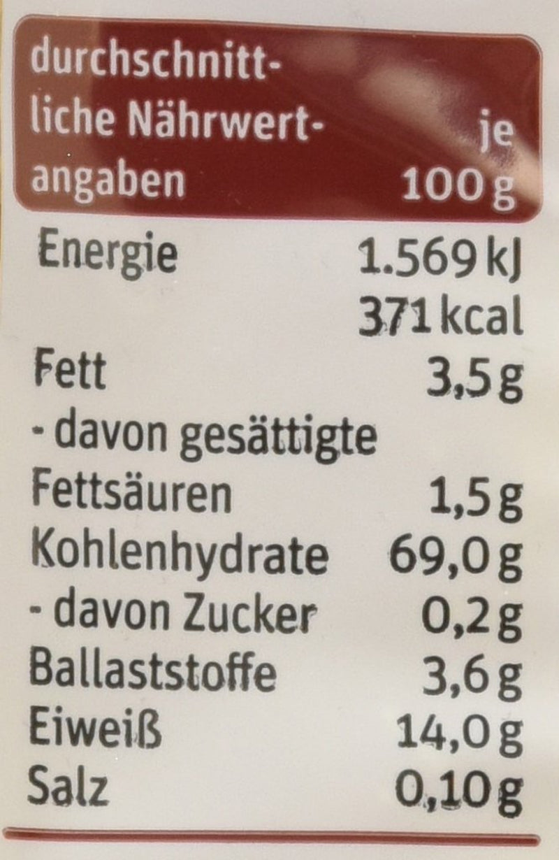 tegut... Balení vaječných nudlí po 6 ks (6 x 250 g)