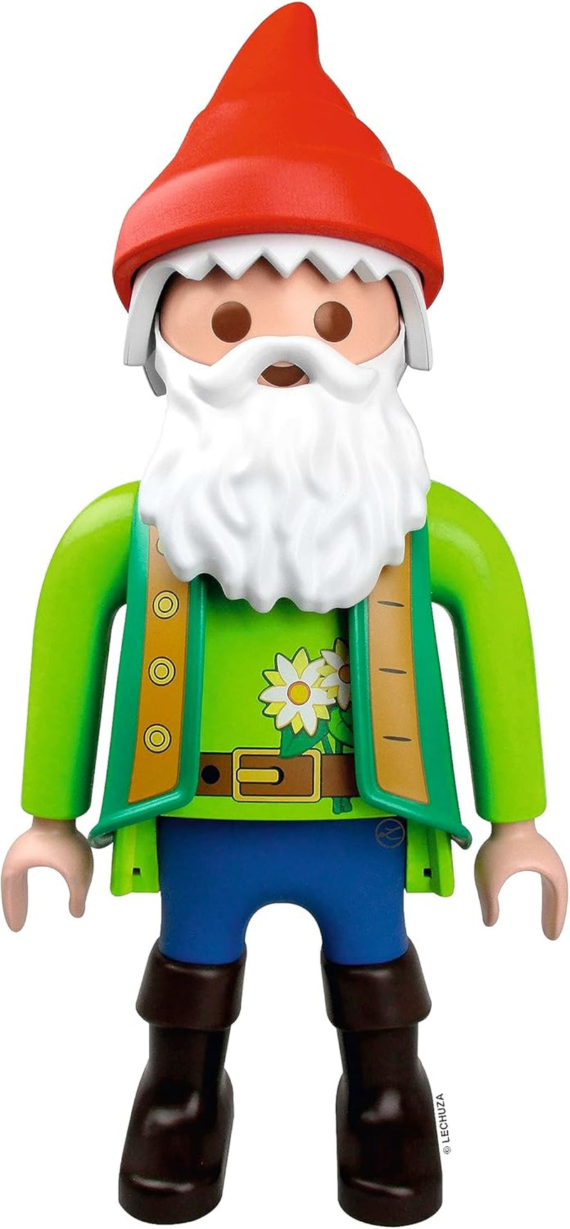 LECHUZA Gardener 2021 - Floarea-soarelui (62,5 cm), Verde/Albastru deschis