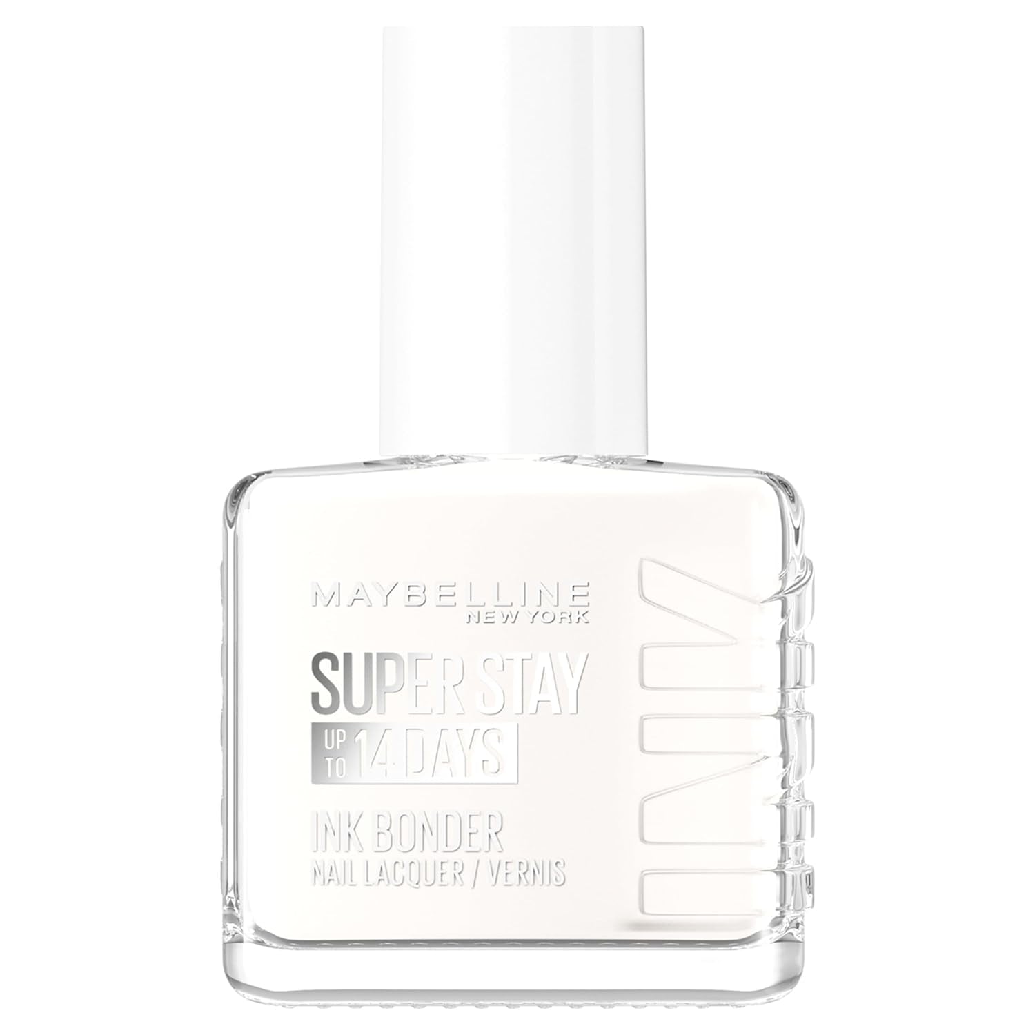 Maybelline New York Intense Pigmented LongTring Posiluje poškozené nehty Superstay Ink Bonder Pure White 71-12ml