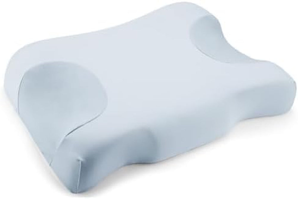 Royalisneeo Pernă de frumusețe pentru spate, stomac și dureri laterale Pernă pentru dureri de gât și umăr, pernă din spumă de memorie pentru anti-rid și anti-îmbătrânire, albastru (standard) Perne ortopedice cervicale Naty Shop Titlu implicit