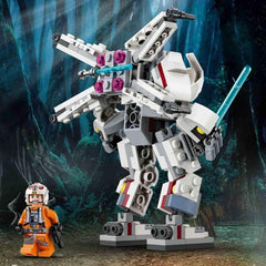 LEGO Star Wars X-Wing Mech Luka Skywalkera, sběratelské kostky, akční dobrodružství, nápad na dárek pro kreativní chlapce a dívky ve věku 6+ 75390 Stavebnice Besuche den LEGO-Store