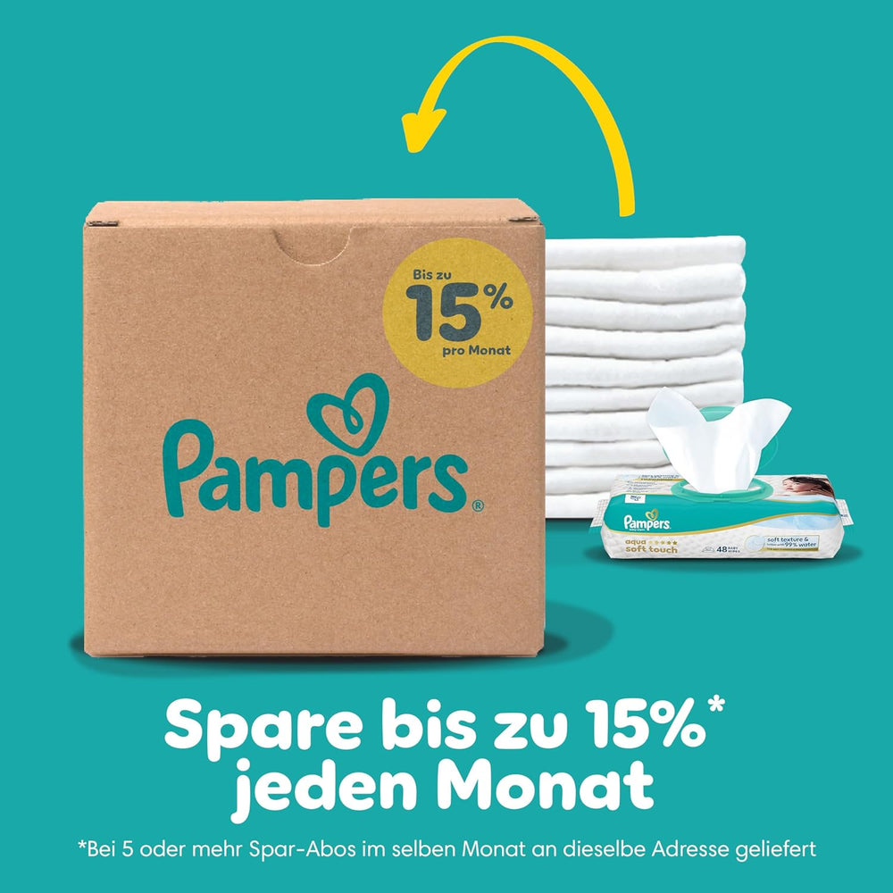 Plenky Pampers Baby-Dry Puppy Patrol Edition, velikost 6, 164 plen, 13 kg - 18 kg, až 100% ochrana proti vytečení a celonoční pohodlí